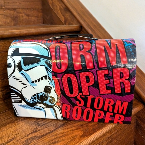 Rare Star Wars Stormtrooper Collectible Large Cardboard Domed storage Box- 11” - Picture 3 of 9